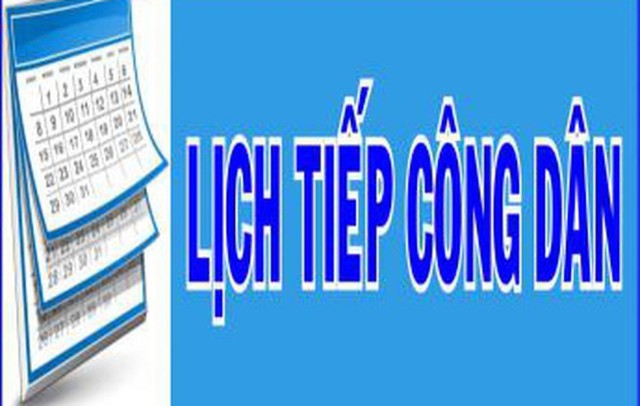 Lịch tiếp công dân của các đại biểu HĐND TP trong Quý I/2021